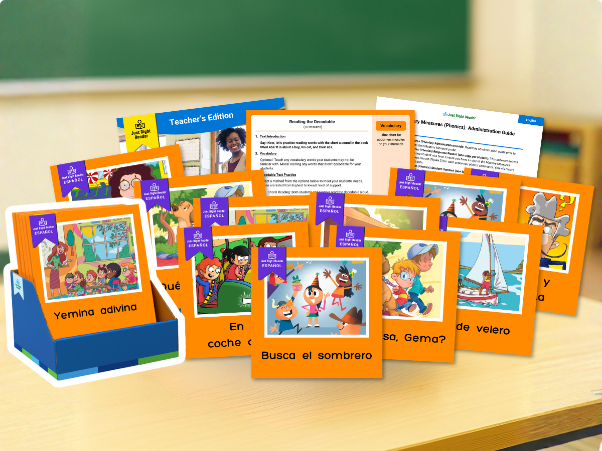 Spanish Kindergarten-Early Decodables - Just Right Reader