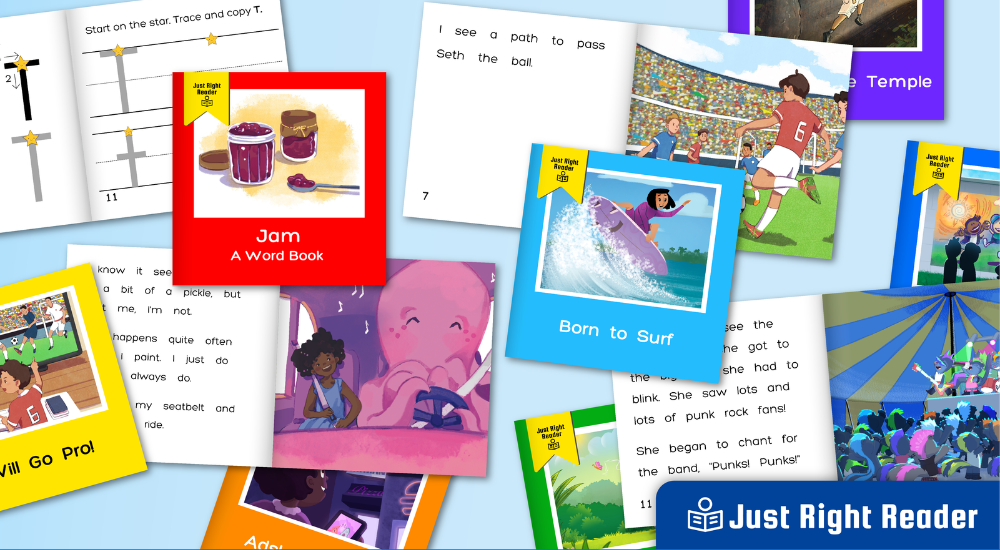 Just Right Reader Decodable Books