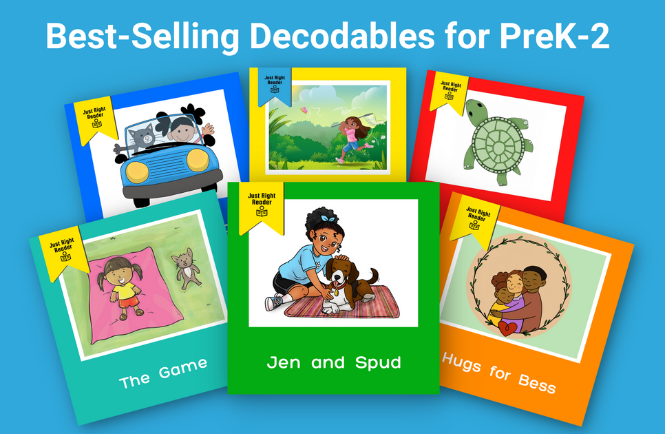 Just Right Book Collection | Decodable Books | Just Right Reader