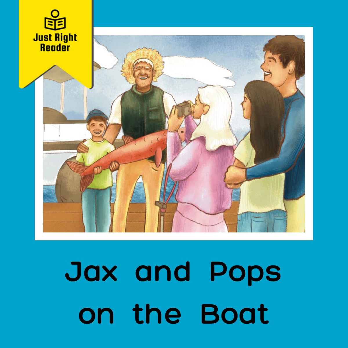 Jax and Pops on the Boat