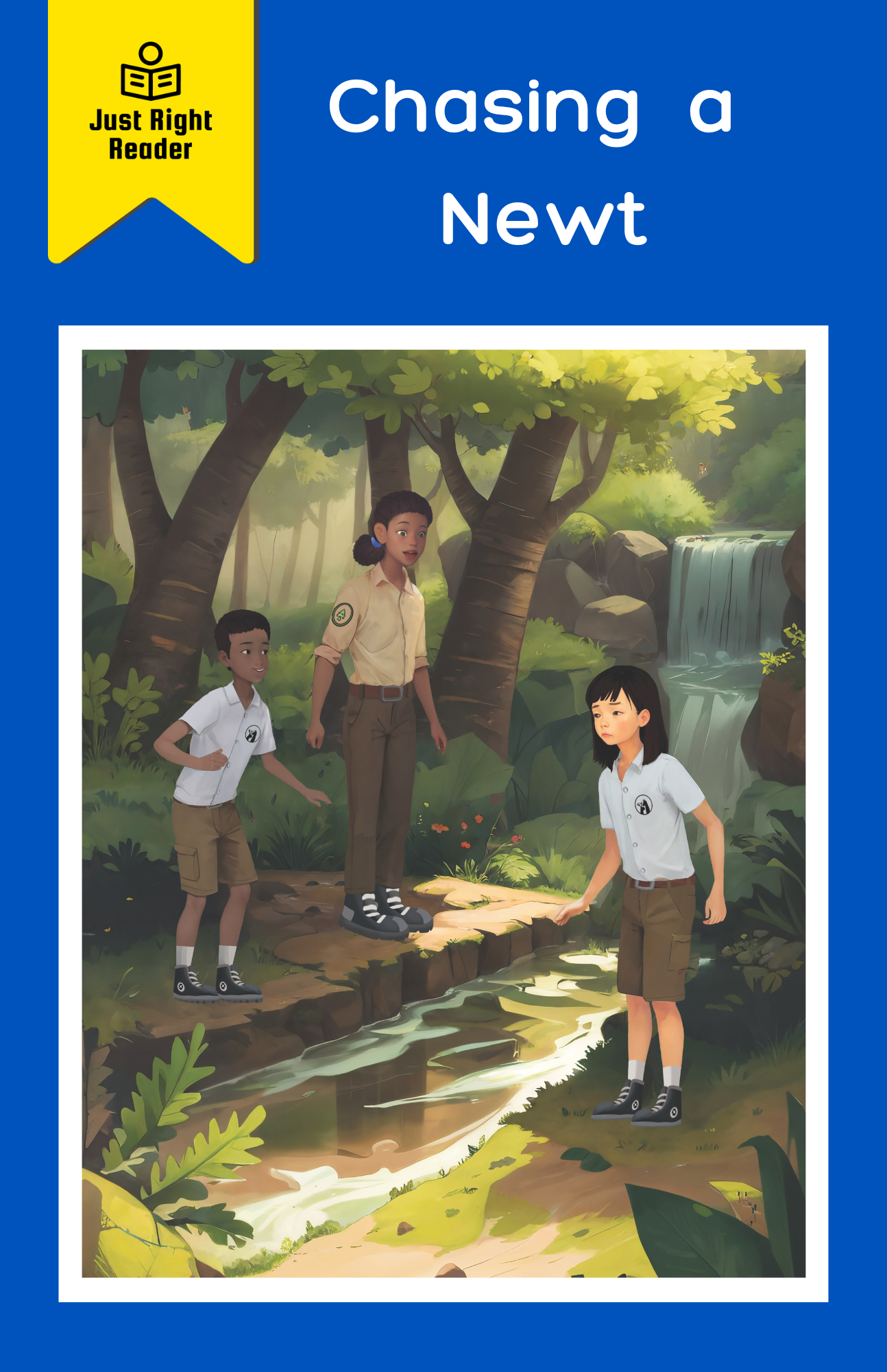 Chasing a Newt - Just Right Reader