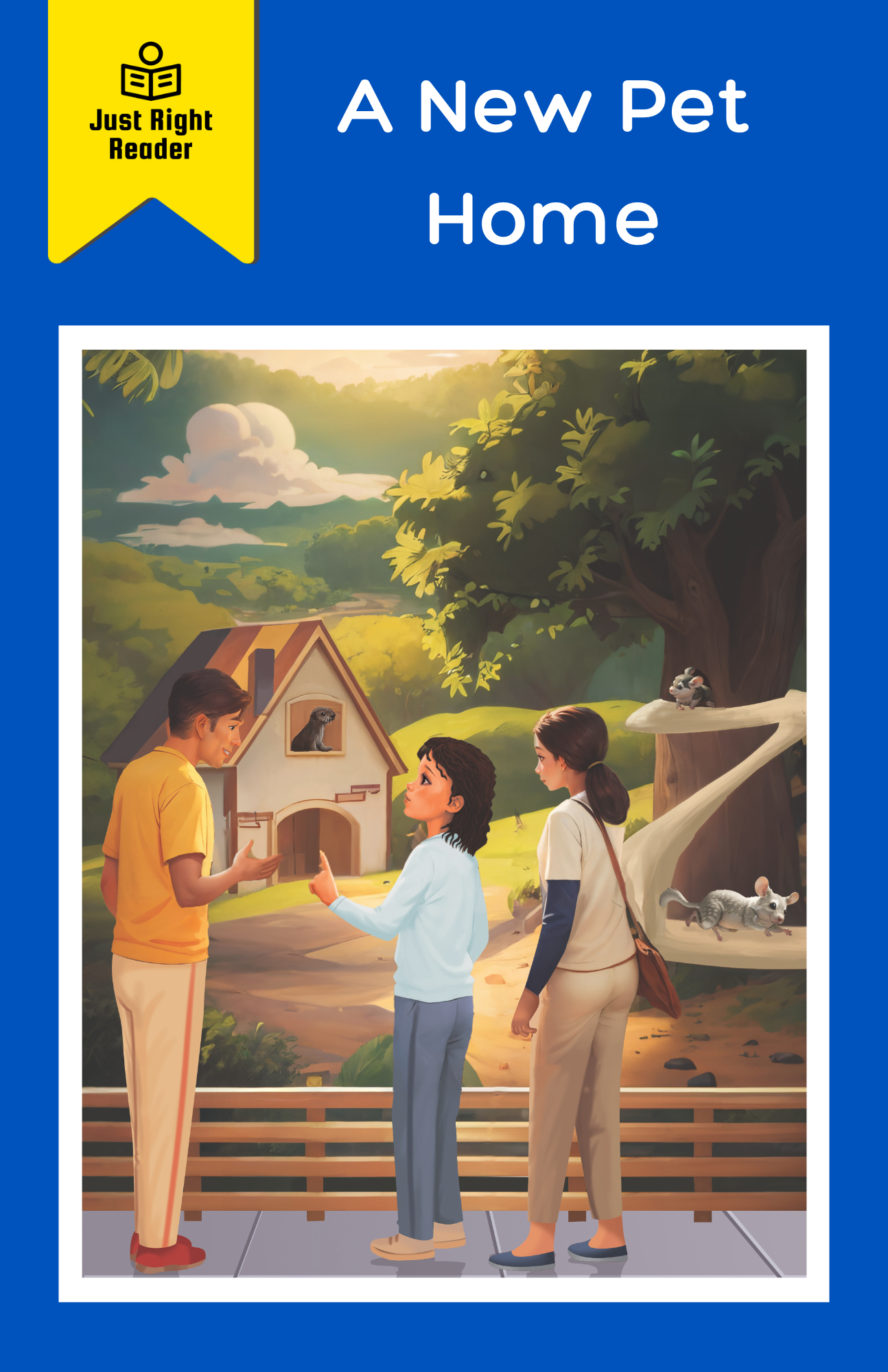 A New Pet Home - Just Right Reader