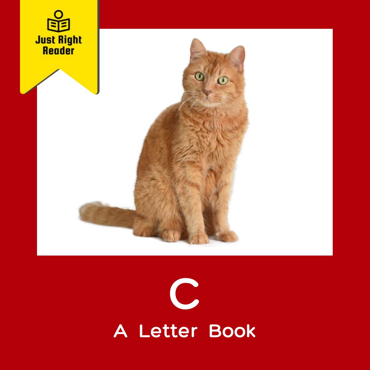 C - A Letter Book - Just Right Reader