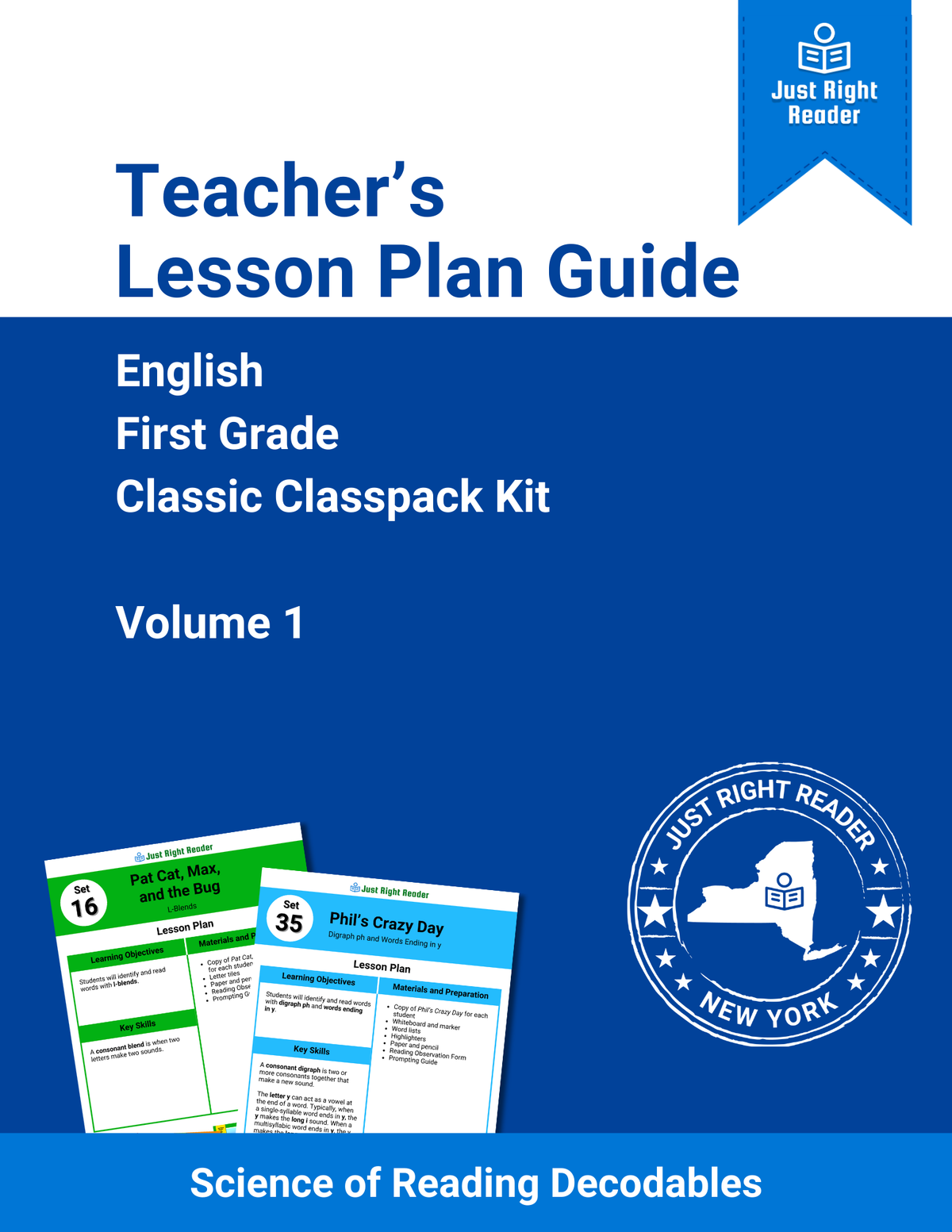 Teacher Guide - 1st Grade Classic Classpack Volume 1