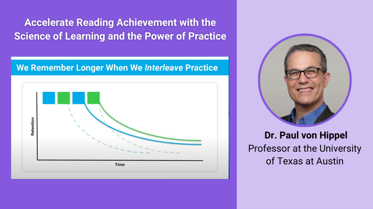 Accelerate Reading Achievement with the Science of Learning and the Power of Practice