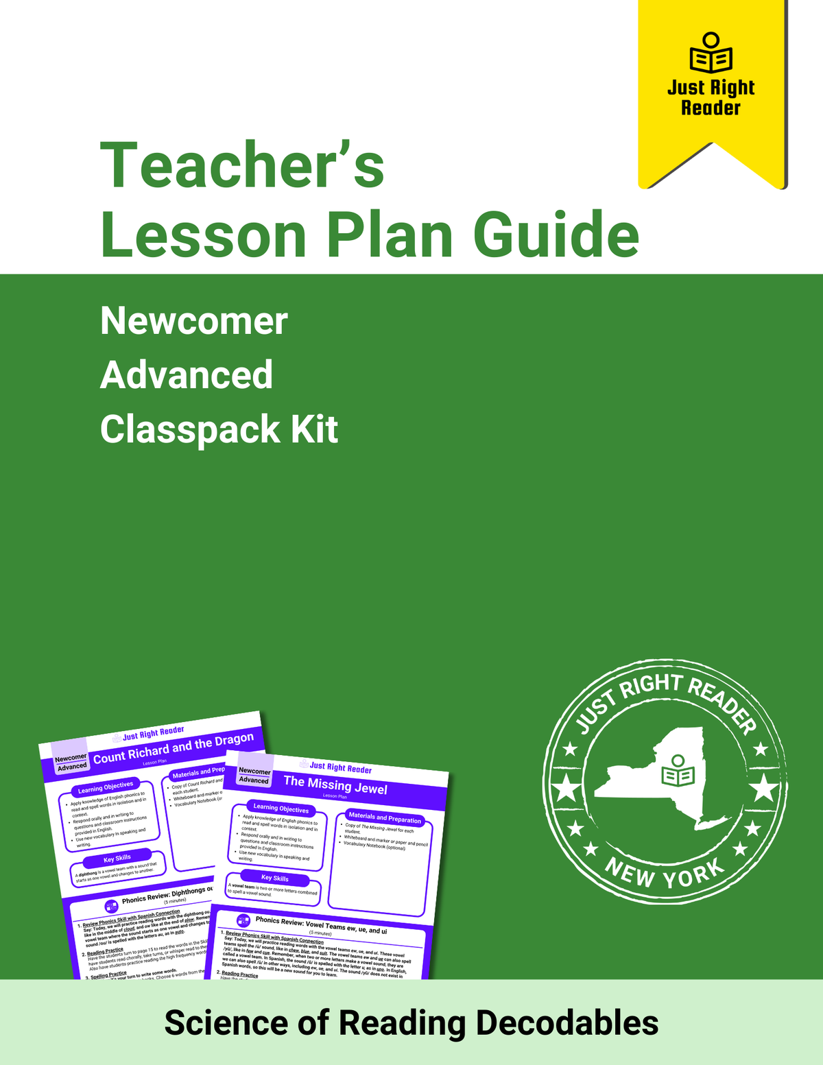 Teacher Guide - Newcomer Classpack, Reaching/Advanced