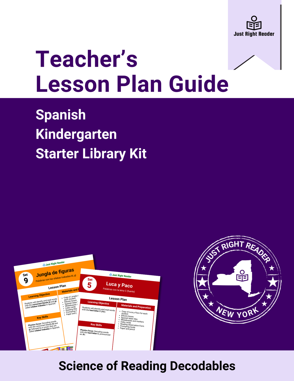 Teacher Guide - Spanish Kindergarten Starter Library