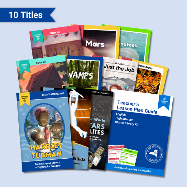 High Interest Starter Library, 2023-2024 Edition - English, 10 titles ...