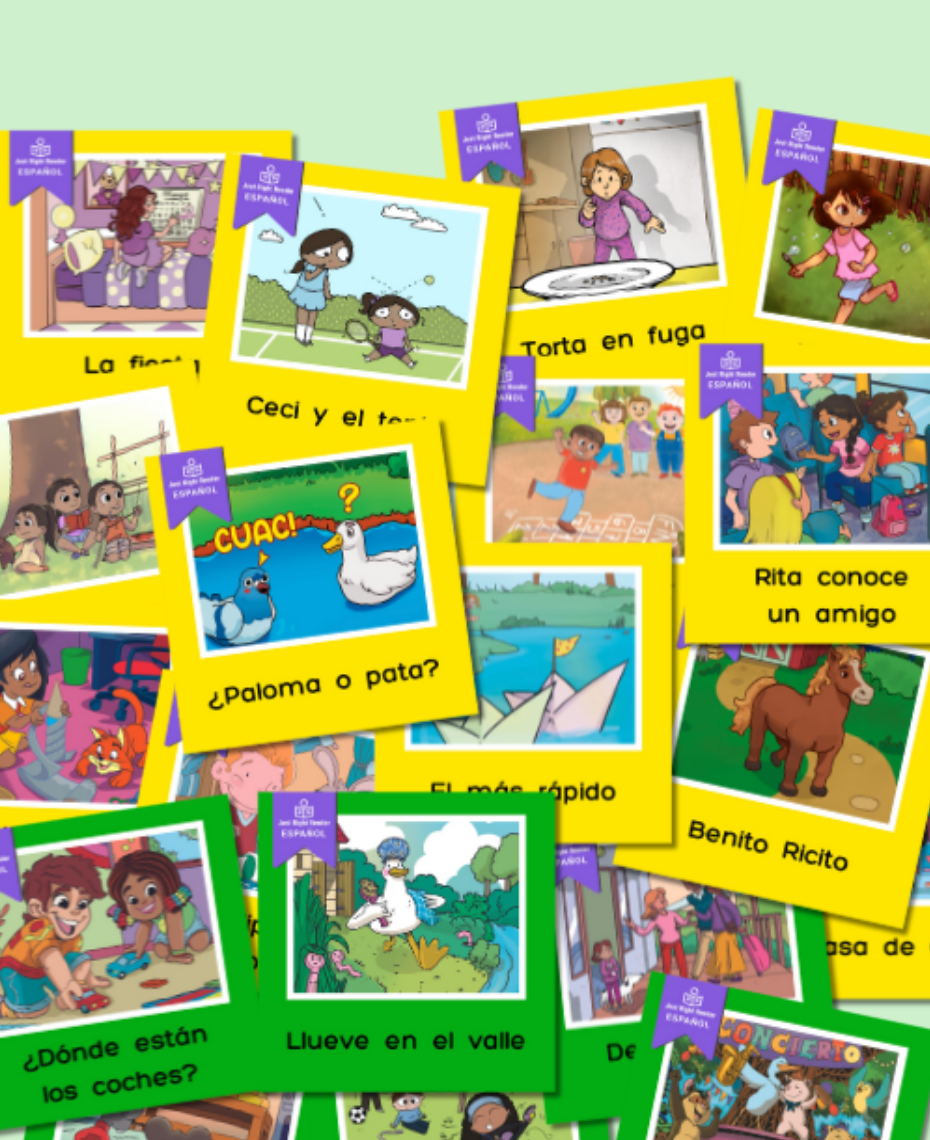 Spanish 1st Grade Decodables - Just Right Reader