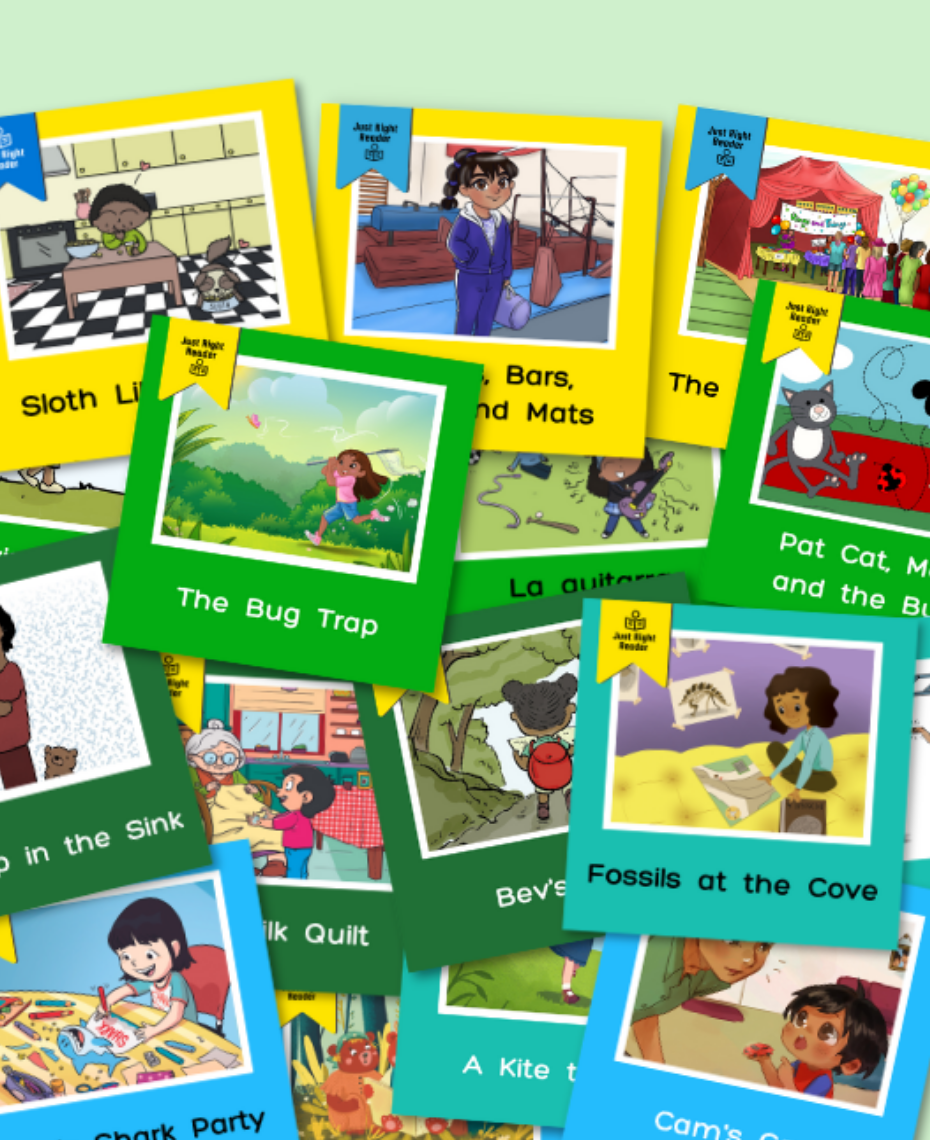 1st Grade Decodables - Just Right Reader