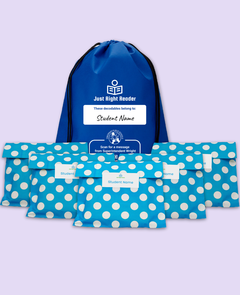 5 Take-Home Packs - Just Right Reader