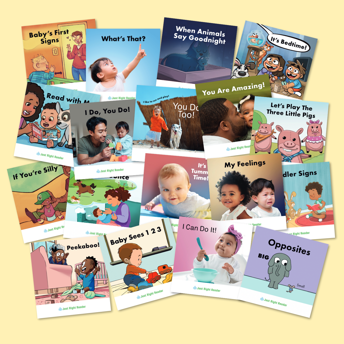 Board Books, 0-36 Months Library, 36 books - Just Right Reader