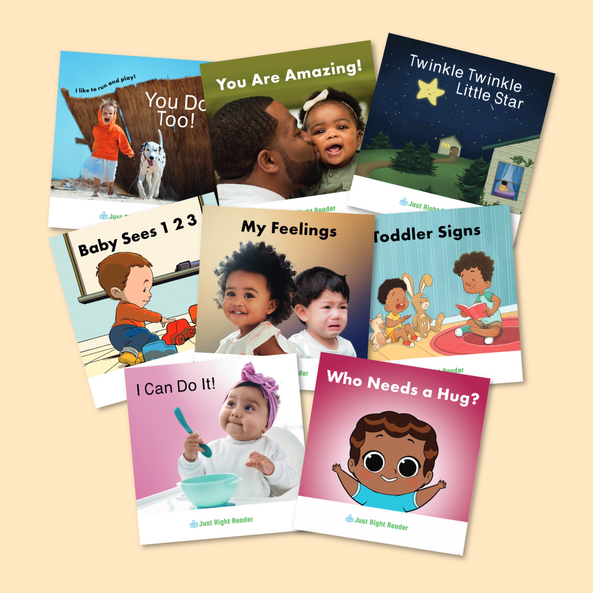 Just Right Reader Board Books™, 12-24 Months