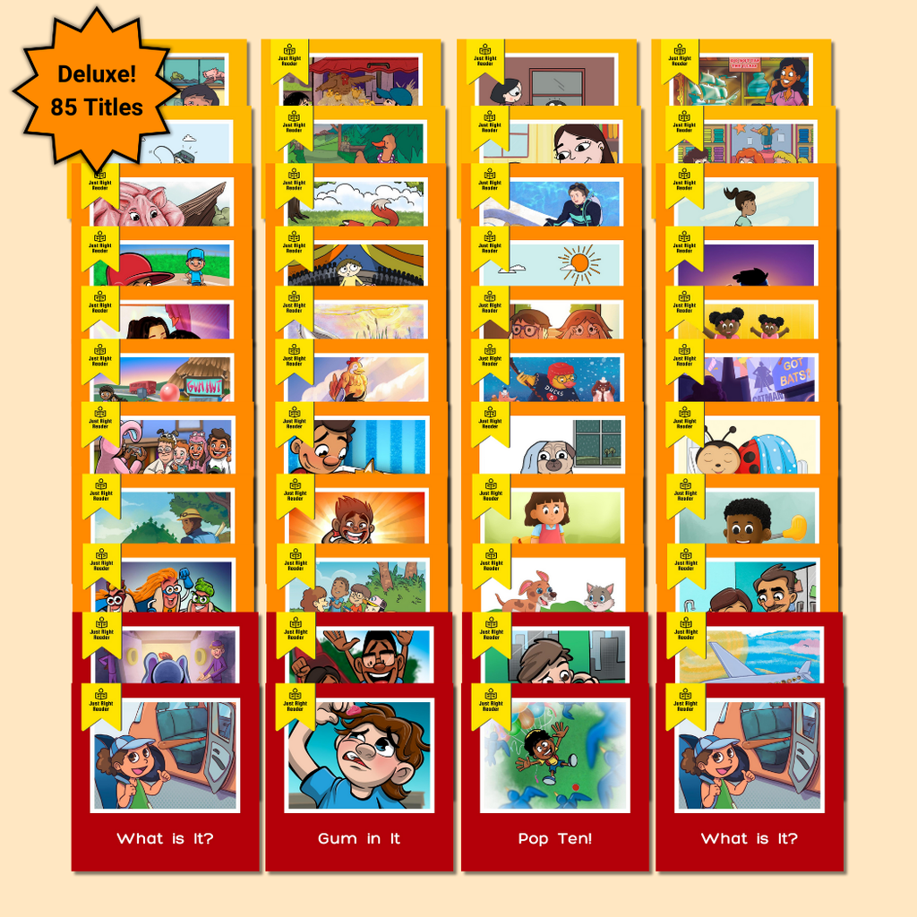 Kindergarten Deluxe Library, 2024-2025 Edition: English, 85 titles