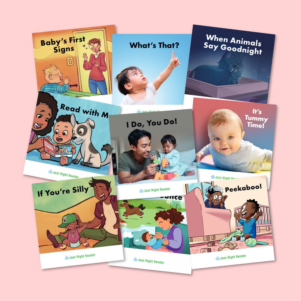 Just Right Reader Board Books™, 0-12 Months