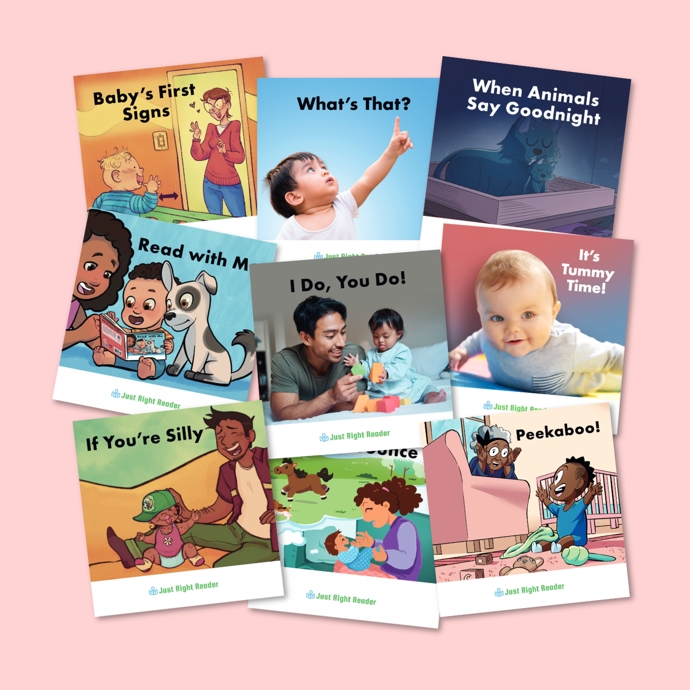 Board Books, 0-12 Months, 12 books - Just Right Reader