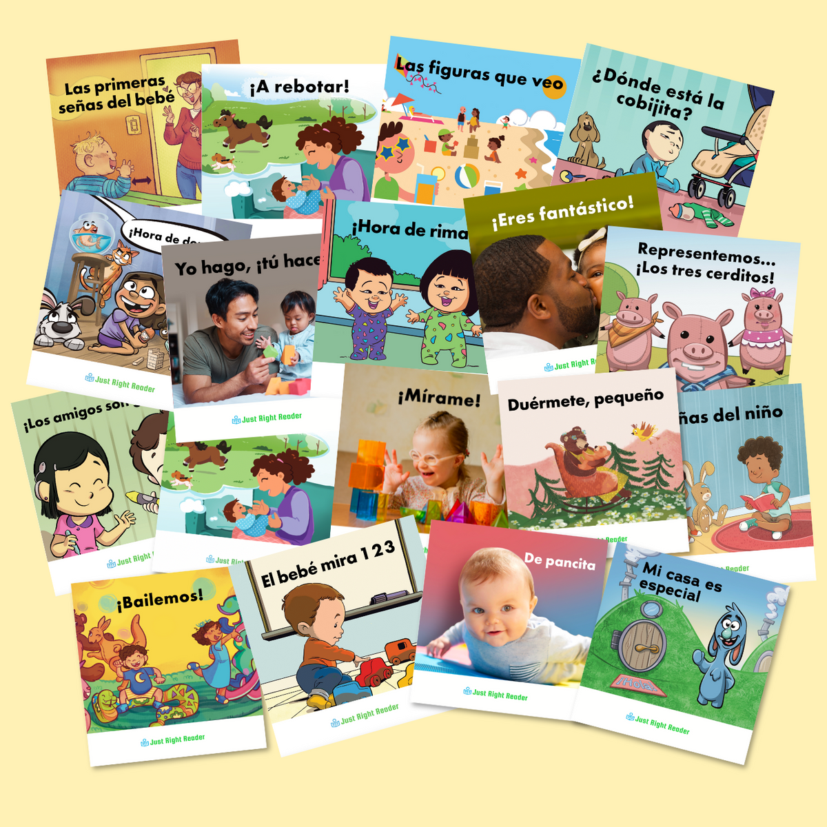 Board Books, 0-36 Months Library - Spanish: 36 books