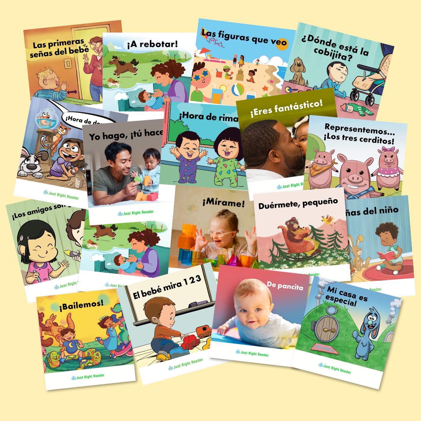 Board Books, 0-36 Months Library - Spanish: 36 books - Just Right Reader