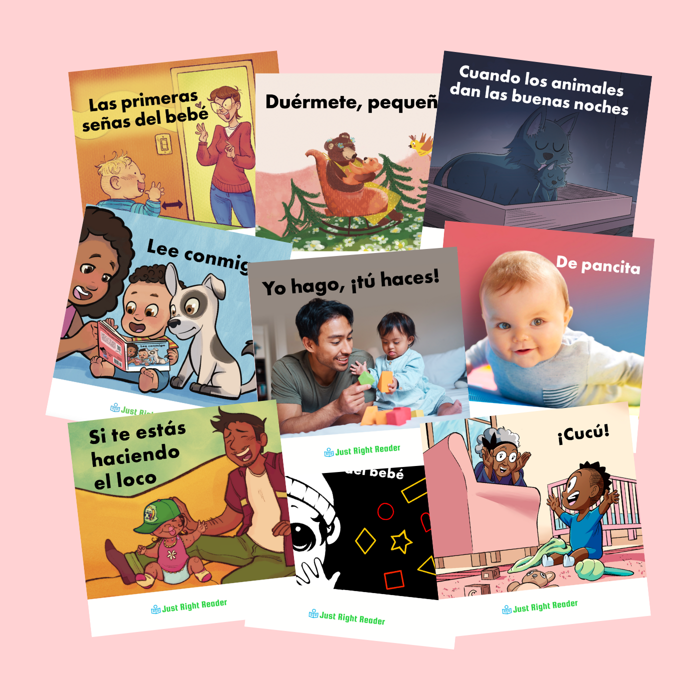 Board Books, 0-12 Months - Spanish: 12 books - Just Right Reader