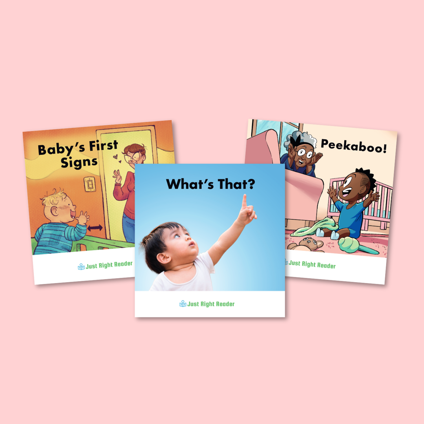 Board Books 0-12 Months Starter Library - English, 3 titles, 3 books - Just Right Reader