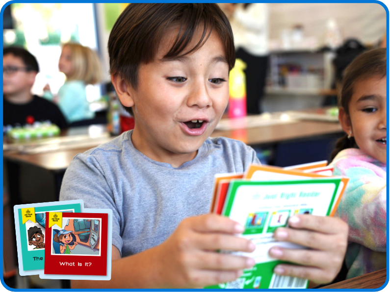Decodable book library for elementary classrooms