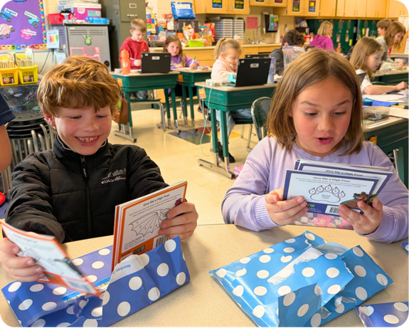 Decodable book packs ready for classrooms