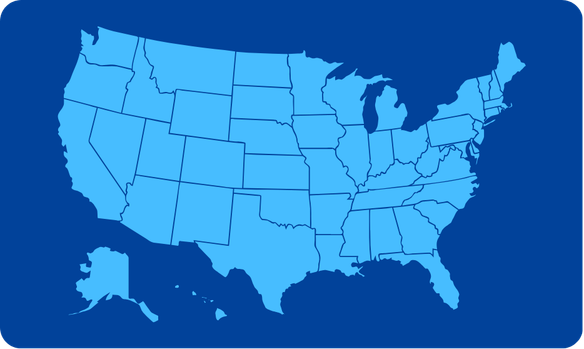 Map of CLSD state grantees