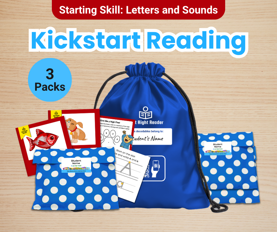 DoED Literacy Toolkit - Starting Skill: Letters and Sounds- 3 Packs