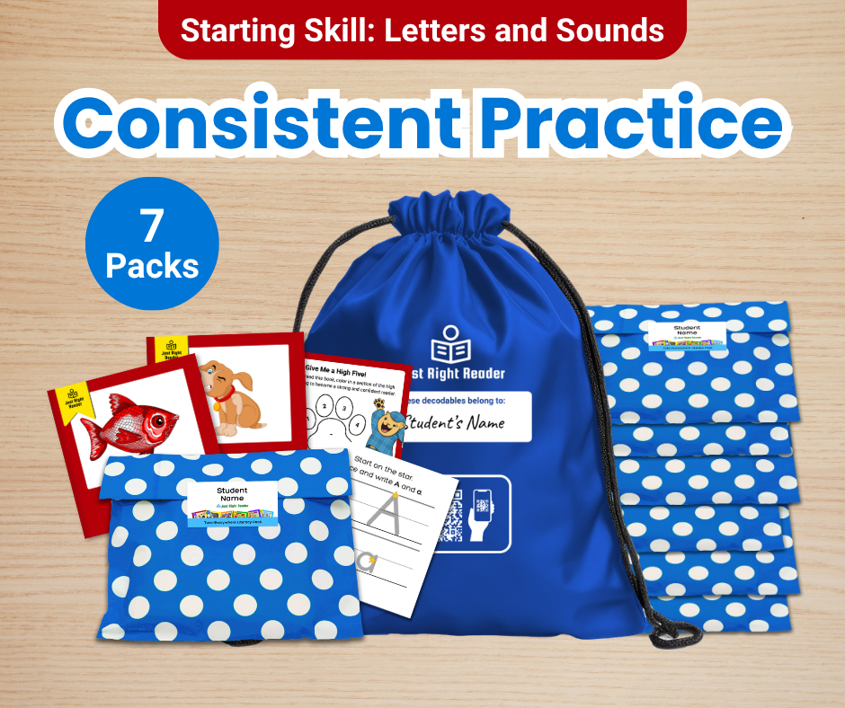 DoED Literacy Toolkit - Starting Skill: Letters and Sounds - 7 Packs