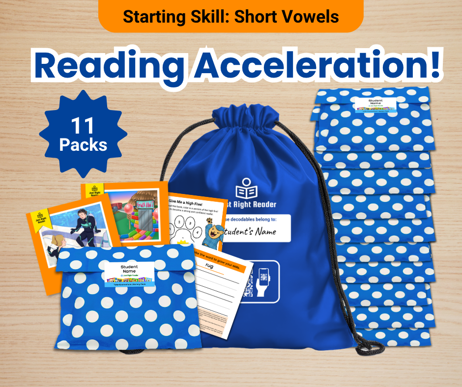 DoED Literacy Toolkit - Starting Skill: Short Vowels - 11 Packs
