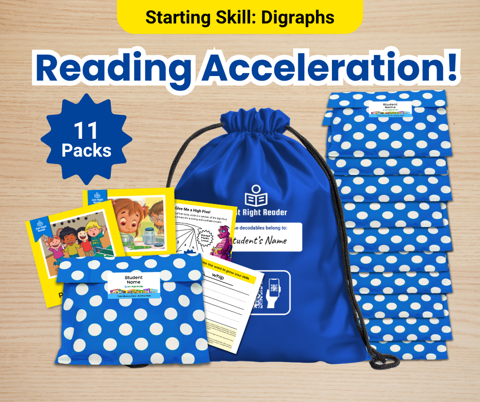 DoED Literacy Toolkit - Starting Skill: Digraphs - 11 Packs