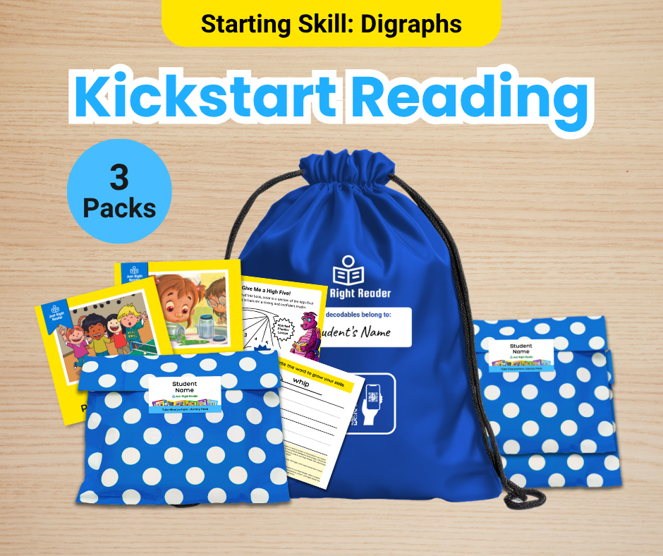 DoED Literacy Toolkit - Starting Skill: Digraphs - 3 Packs