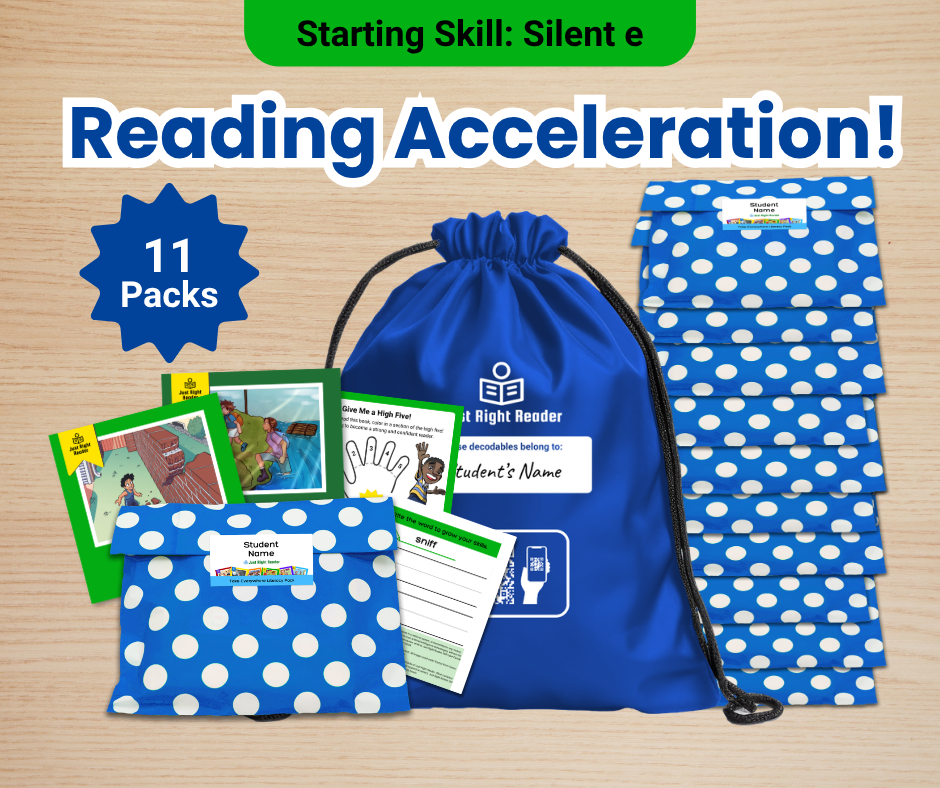 DoED Literacy Toolkit - Starting Skill: Silent e - 11 Packs