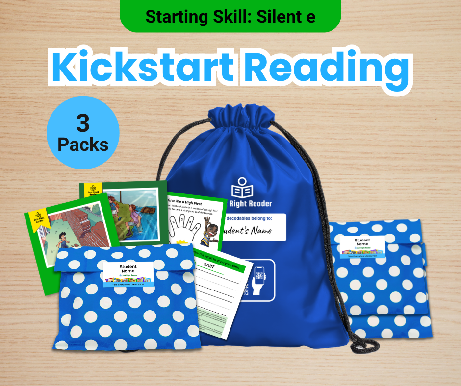 DoED Literacy Toolkit - Starting Skill: Silent e - 3 Packs