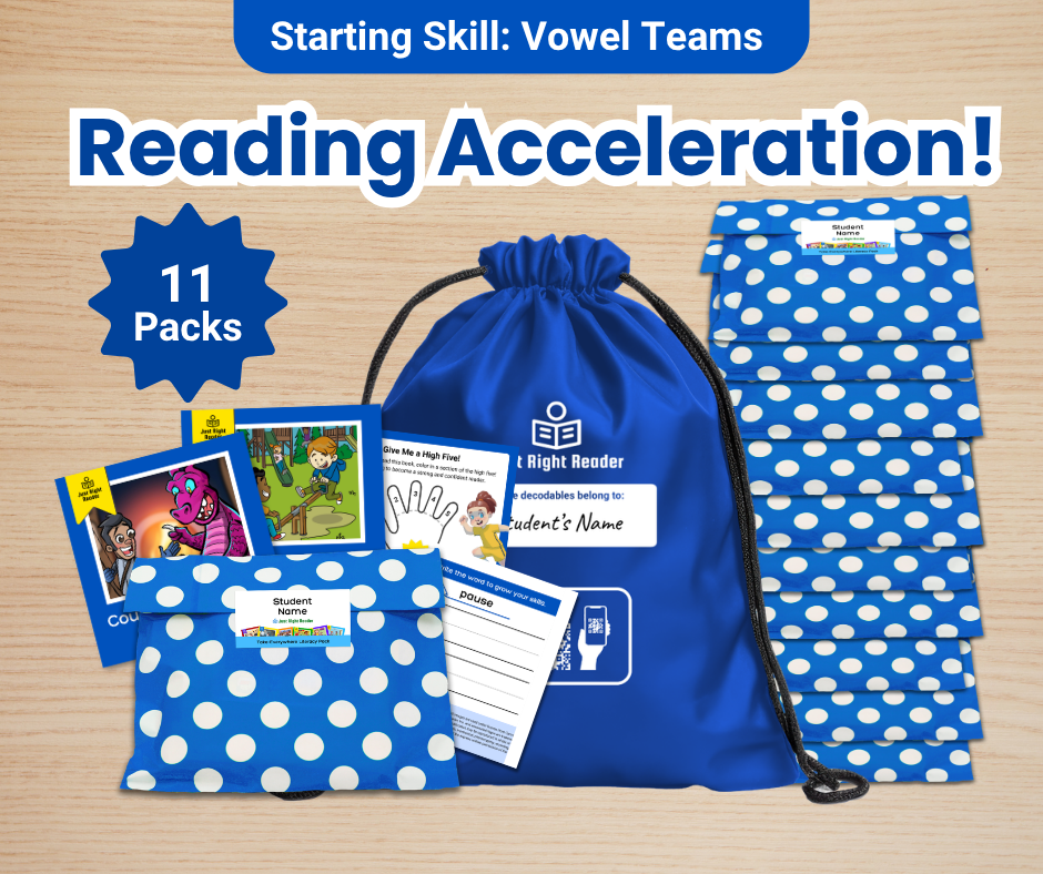 DoED Literacy Toolkit - Starting Skill: Vowel Teams - 11 Packs