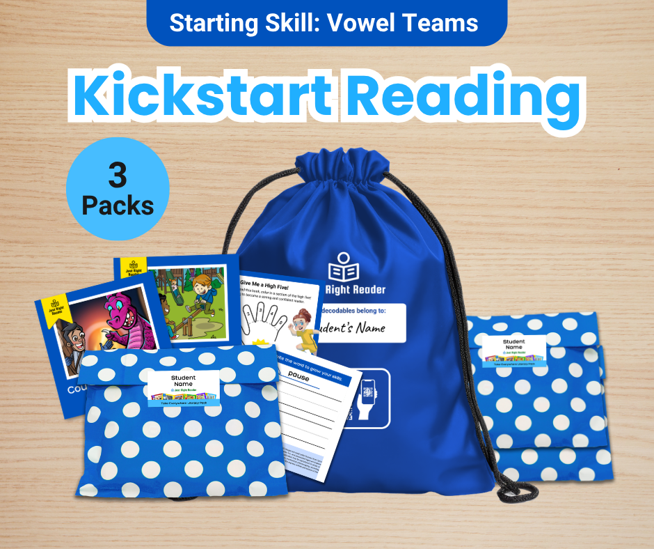 DoED Literacy Toolkit - Starting Skill: Vowel Teams - 3 Packs