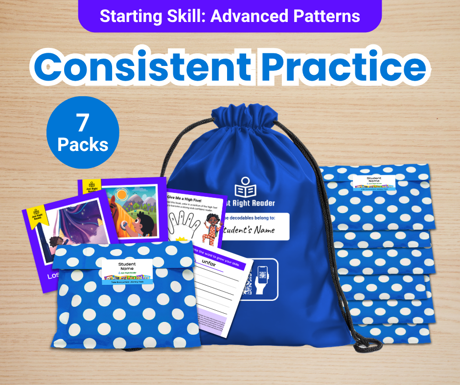 DoED Literacy Toolkit - Starting Skill: Advanced Patterns - 7 Packs
