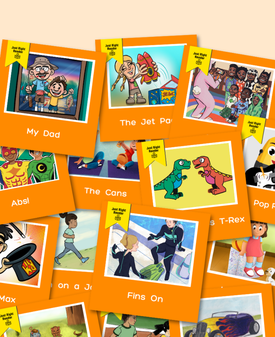 Kindergarten-Early Decodables - Just Right Reader