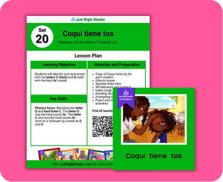 A one-page lesson plan laid beside an open book.