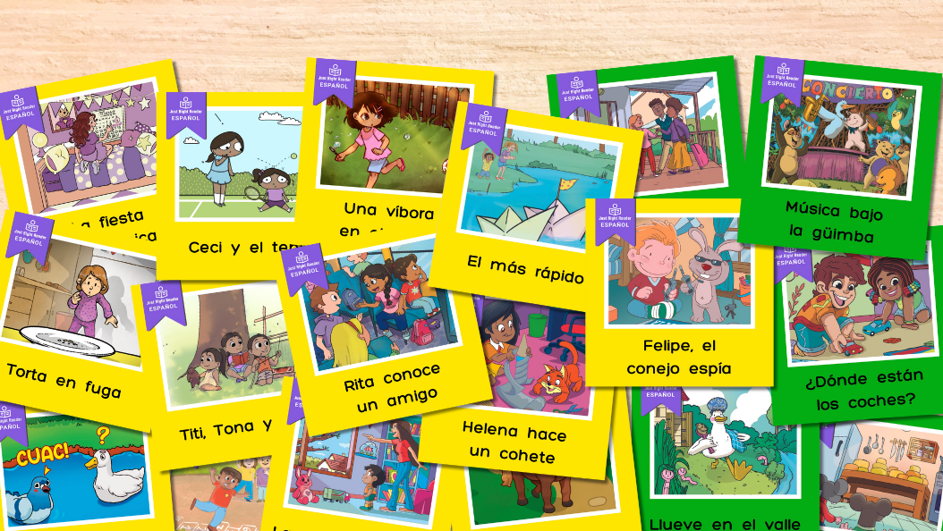 Spanish 1st Grade Decodables - Just Right Reader