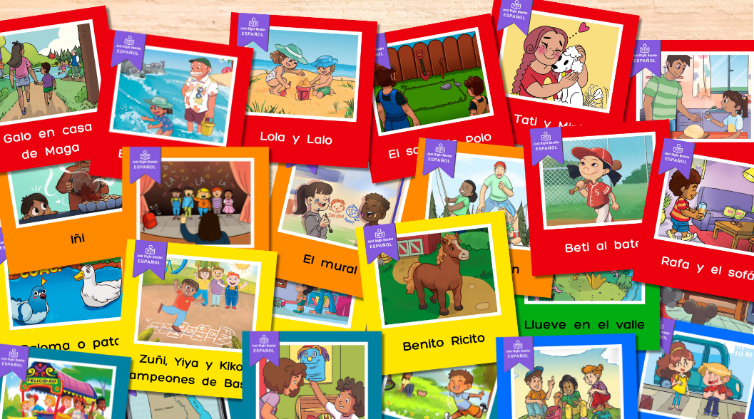 Spanish Kindergarten – 2nd Grade Decodables - Just Right Reader