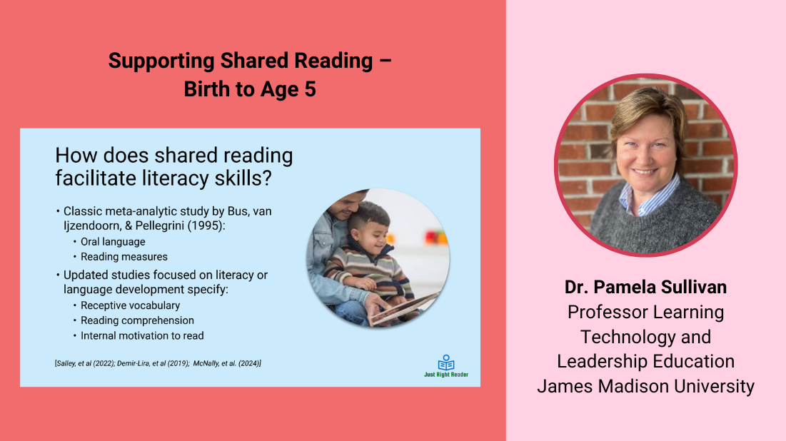 Supporting Shared Reading – Birth to Age 5