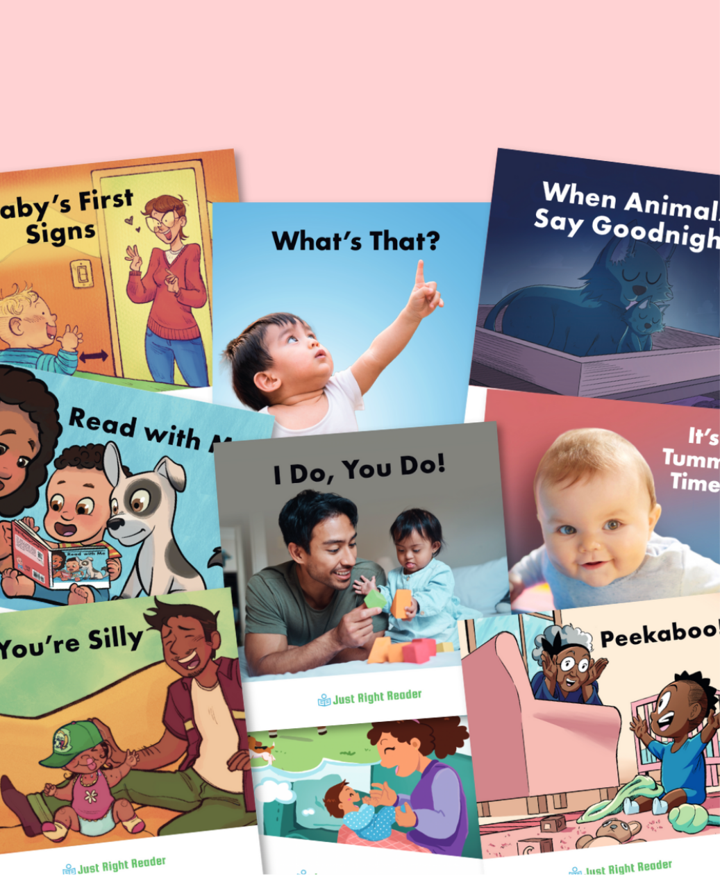 Just Right Reader Board Books™, 0-12 Months - Just Right Reader